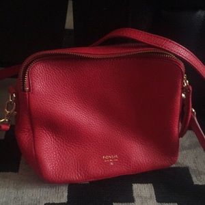 Sydney Leather Fossil Over the shoulder crossbag